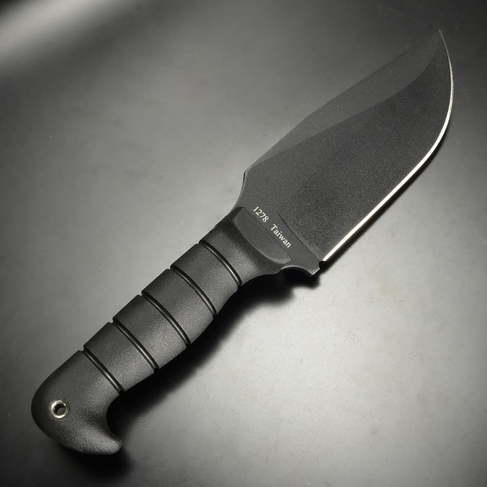KA-BAR アウトドアナイフ Warthog ナイロンシース付属 黒刃 1278 18歳以上