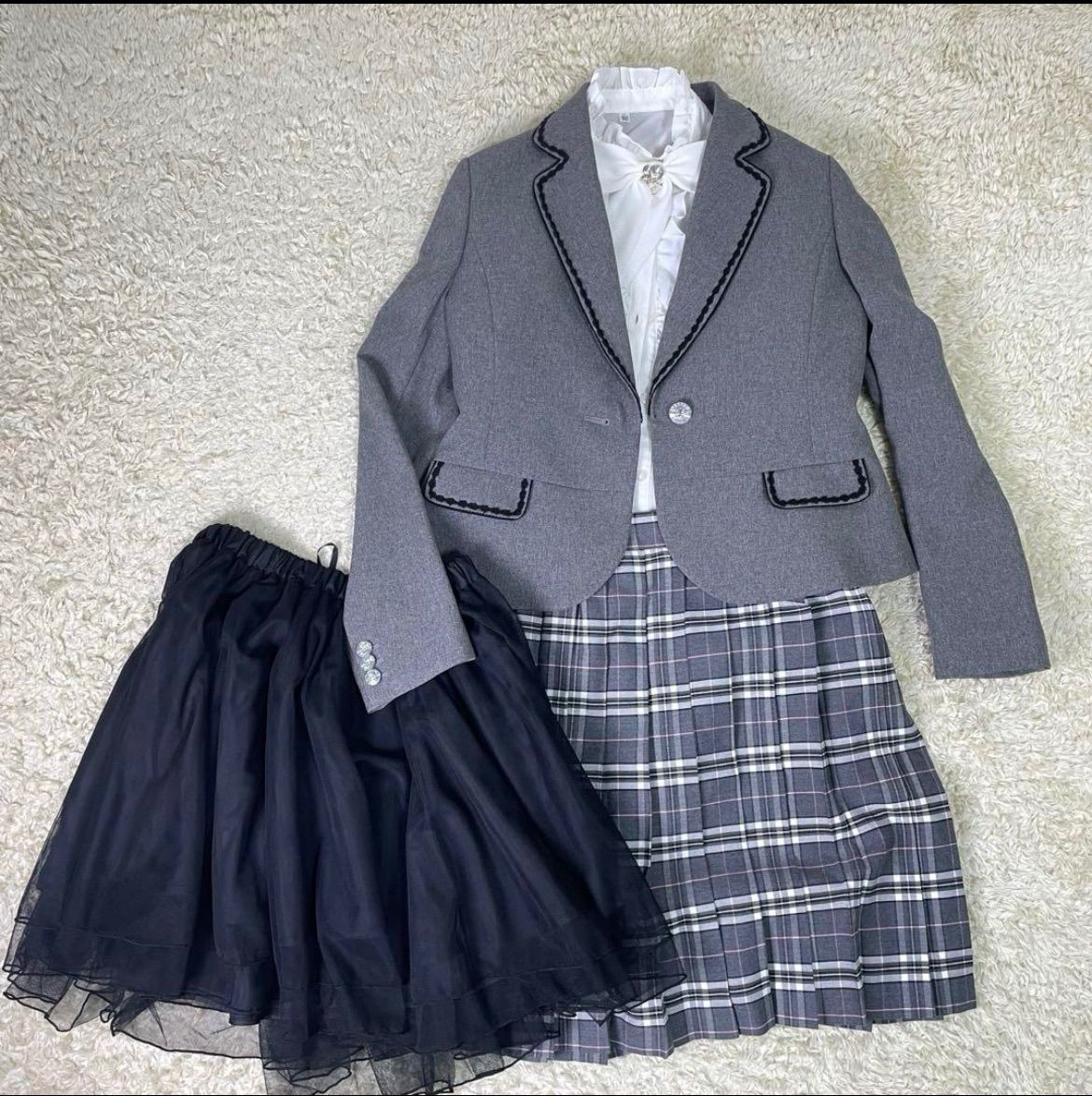 デコラピンキーズꕤフォーマルセット ジャケット チュールスカート