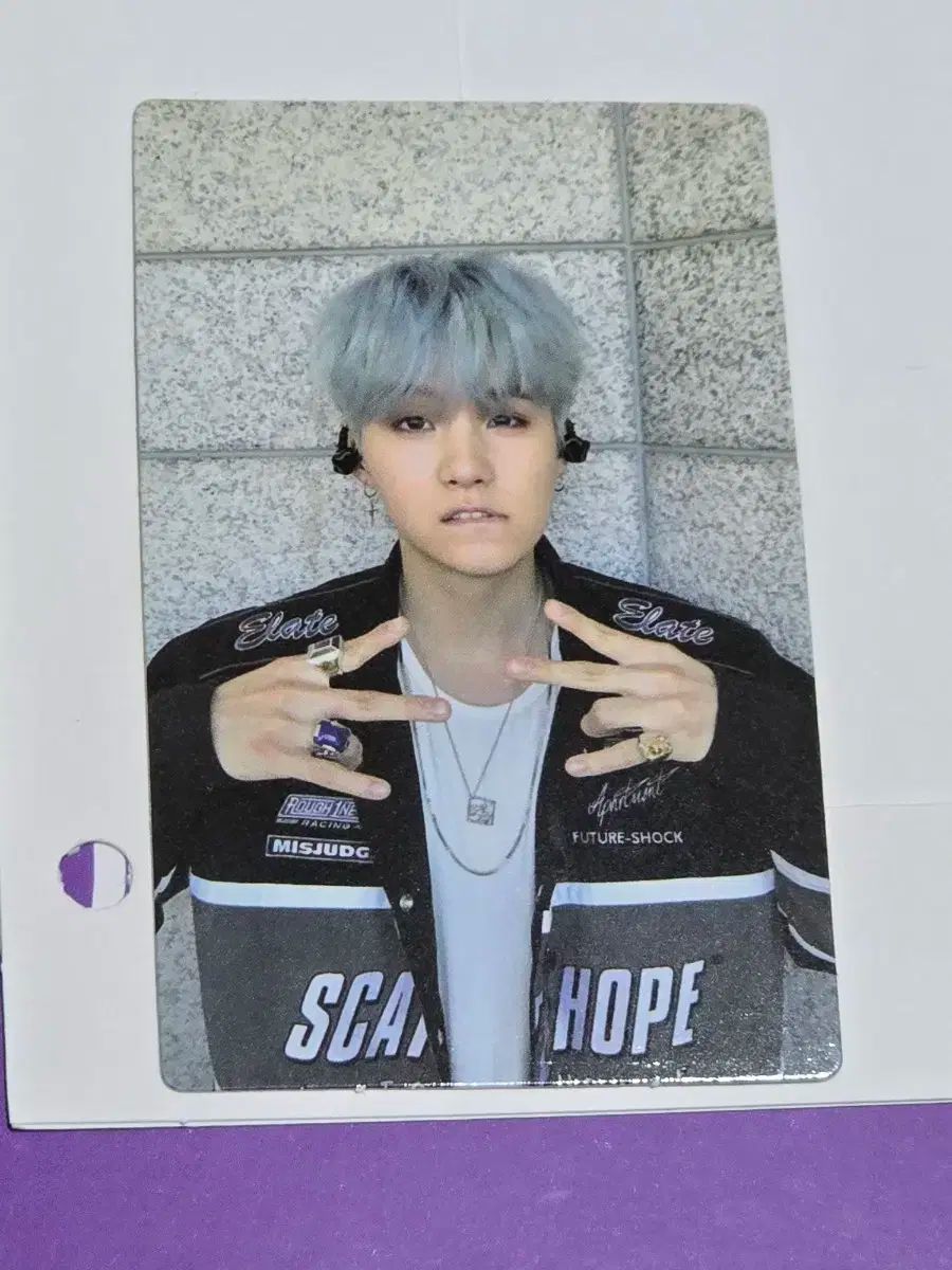 BTS memories 2017 SUGA （ユンギ シュガ）トレカ（公式） BTS SUGA