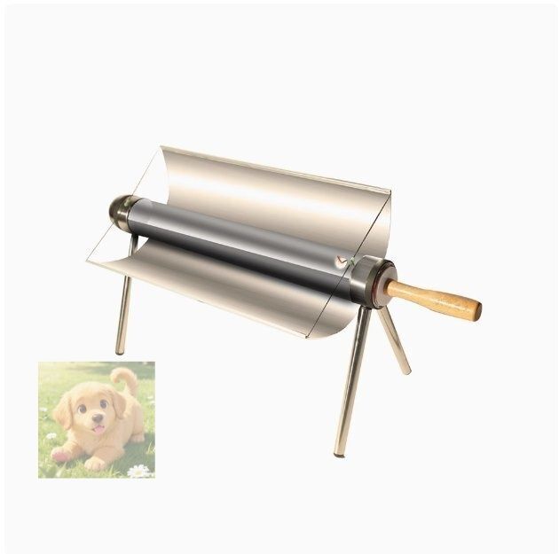 太陽電池のキャンプグリル