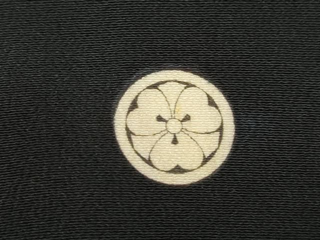 平和屋着物□豪華黒留袖 駒刺繍 雉花文 金彩 正絹 逸品