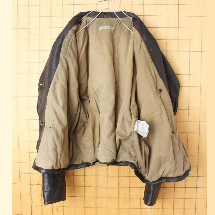 エンポリオアルマーニカーフレザーダブルライダース ジャケット 
