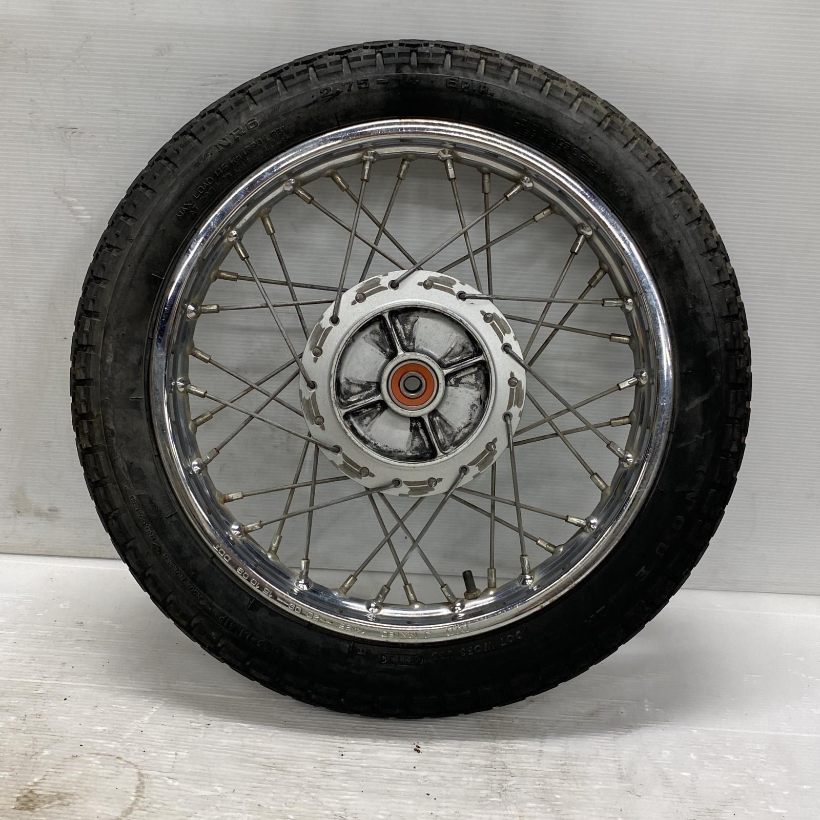 スーパーカブ110 送料込み 14インチリヤホイール中古品 - メルカリ