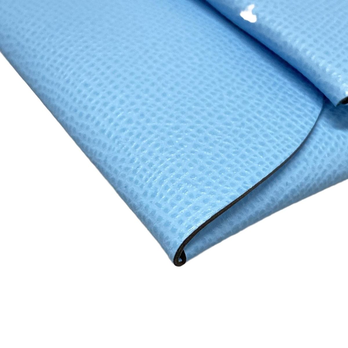 HERMES/エルメス/カードケース/カルヴィ/ブルーデゥノール HERMES