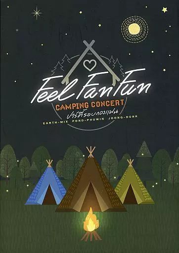 輸入洋楽DVD FEEL FAN FUN CAMPING CONCERT 輸入盤