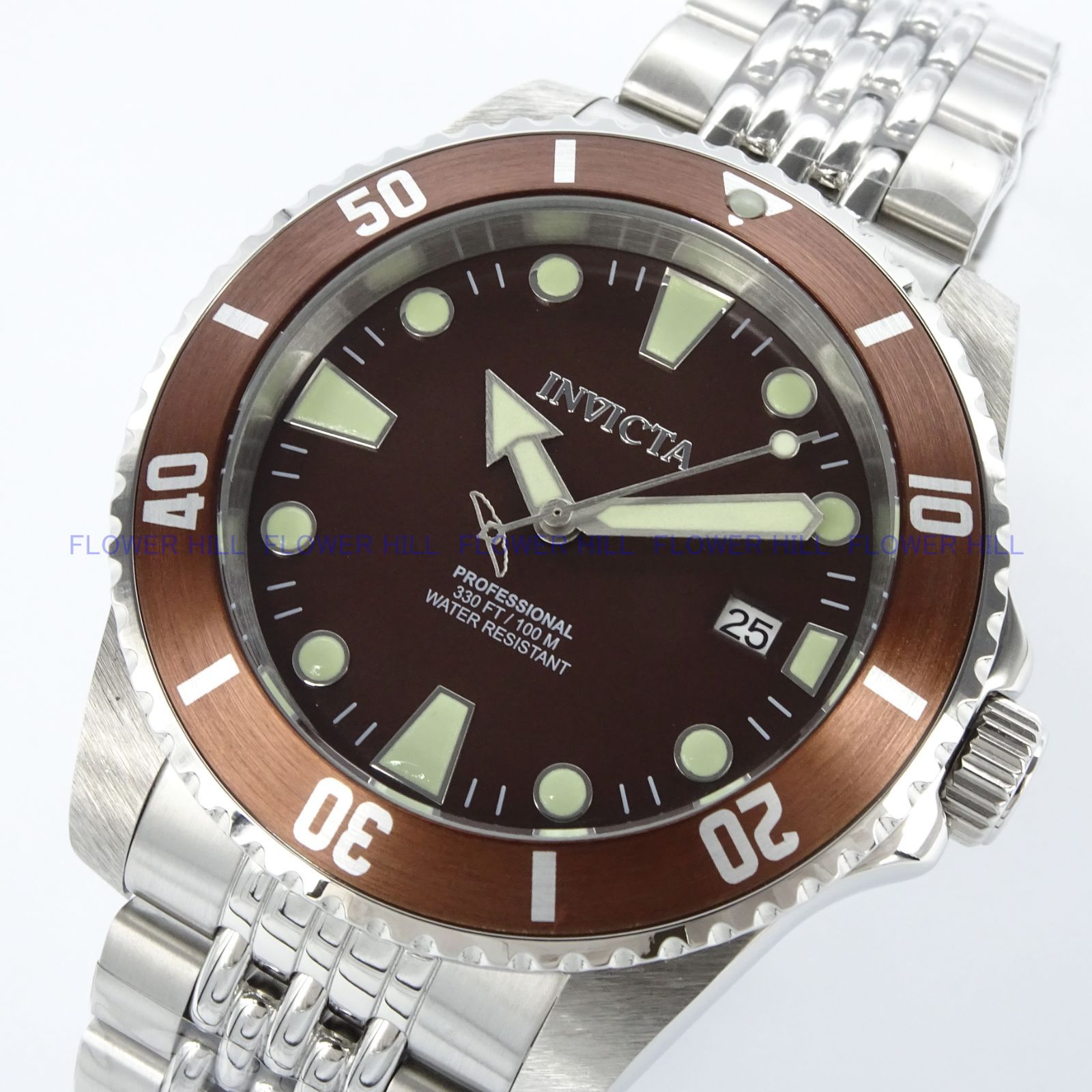 INVICTA インビクタ 腕時計 メンズ 自動巻き PRO DIVER 33504 ブラウン 