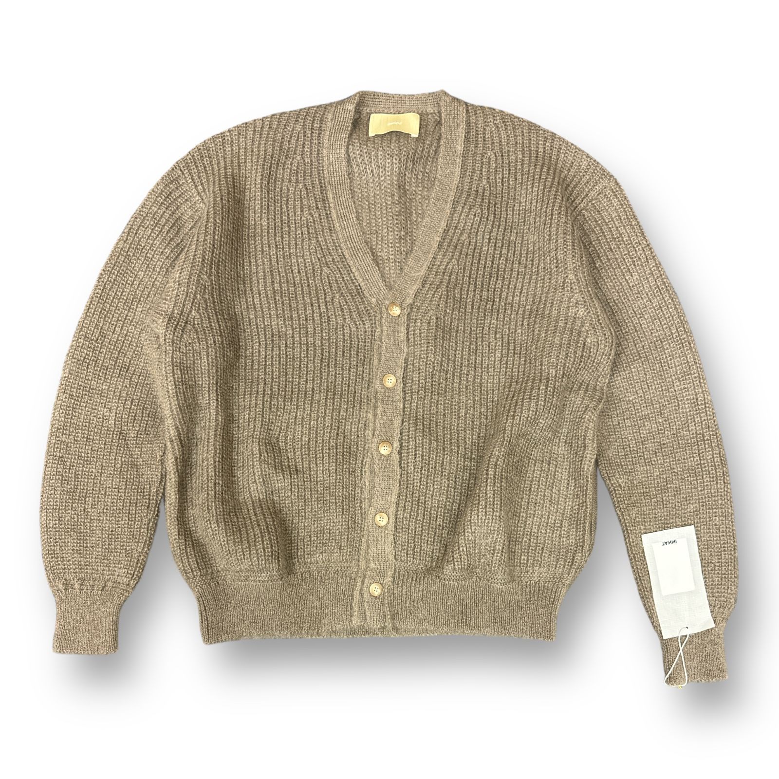 定価49500円 新品 INNAT KID MOHAIR CARDIGAN キッドモヘア 