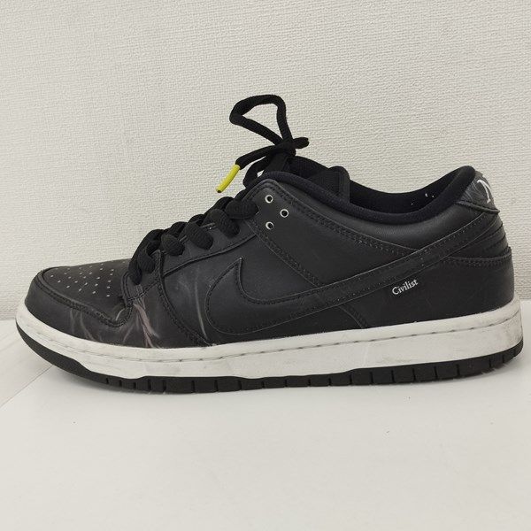 NIKE × civilist SB DUNK LOW PRO QS 27.5cm ブラック CZ5123-001 ナイキ シヴィリスト ダンク |  N204