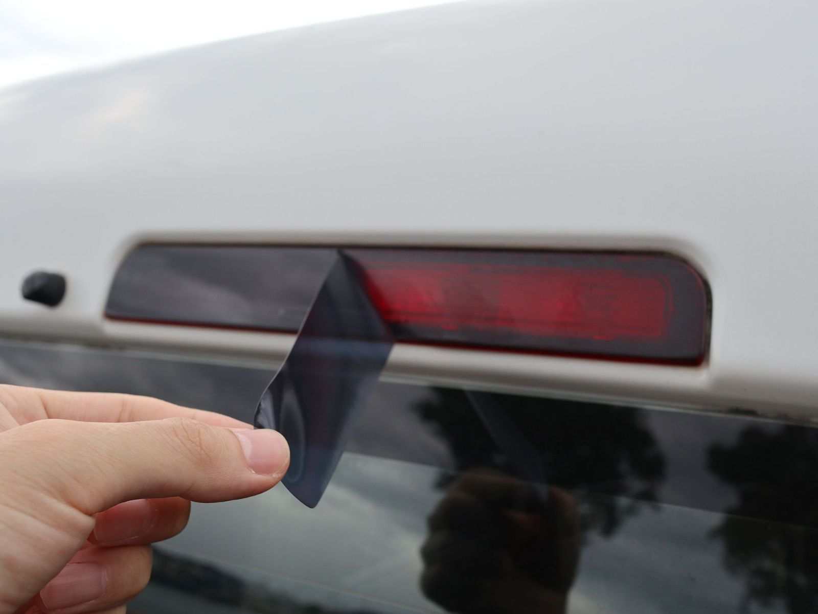 Tint+再利用できる エブリイ バン DA64V PA/PC/JOIN ハイルーフ仕様 テールランプ スモークフィルム(Type2：ハイマウントストップランプ用との3点セット)