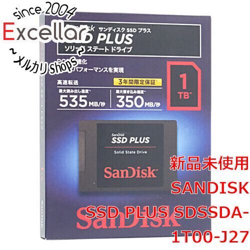 bn:18] SANDISK 2.5インチSATA SSD PLUS 1TB SDSSDA-1T00-J27 - www