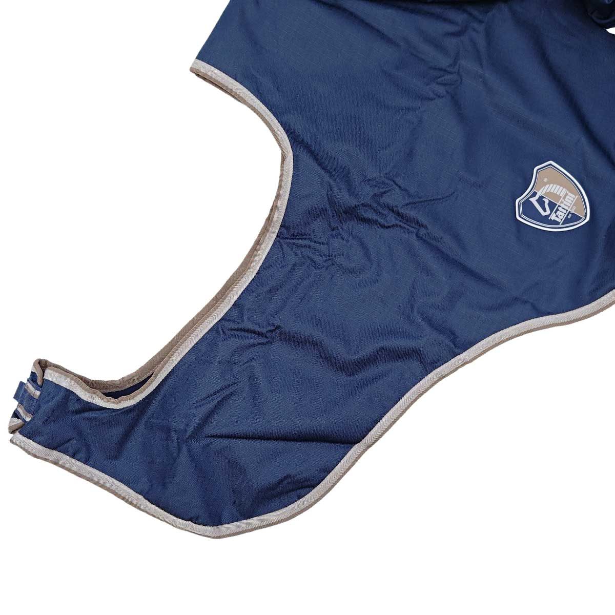 ♥ タティーニ 防水フリース裏地ファニーパック ブランケット サイズL 150cm ネイビー 乗馬 馬術