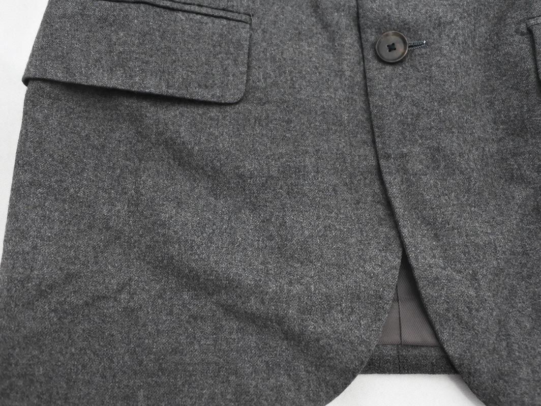 SHIPS グレー ウールジャケット サイズM SHIPS シップス ウール混 テーラード ジャケット size44/グレー