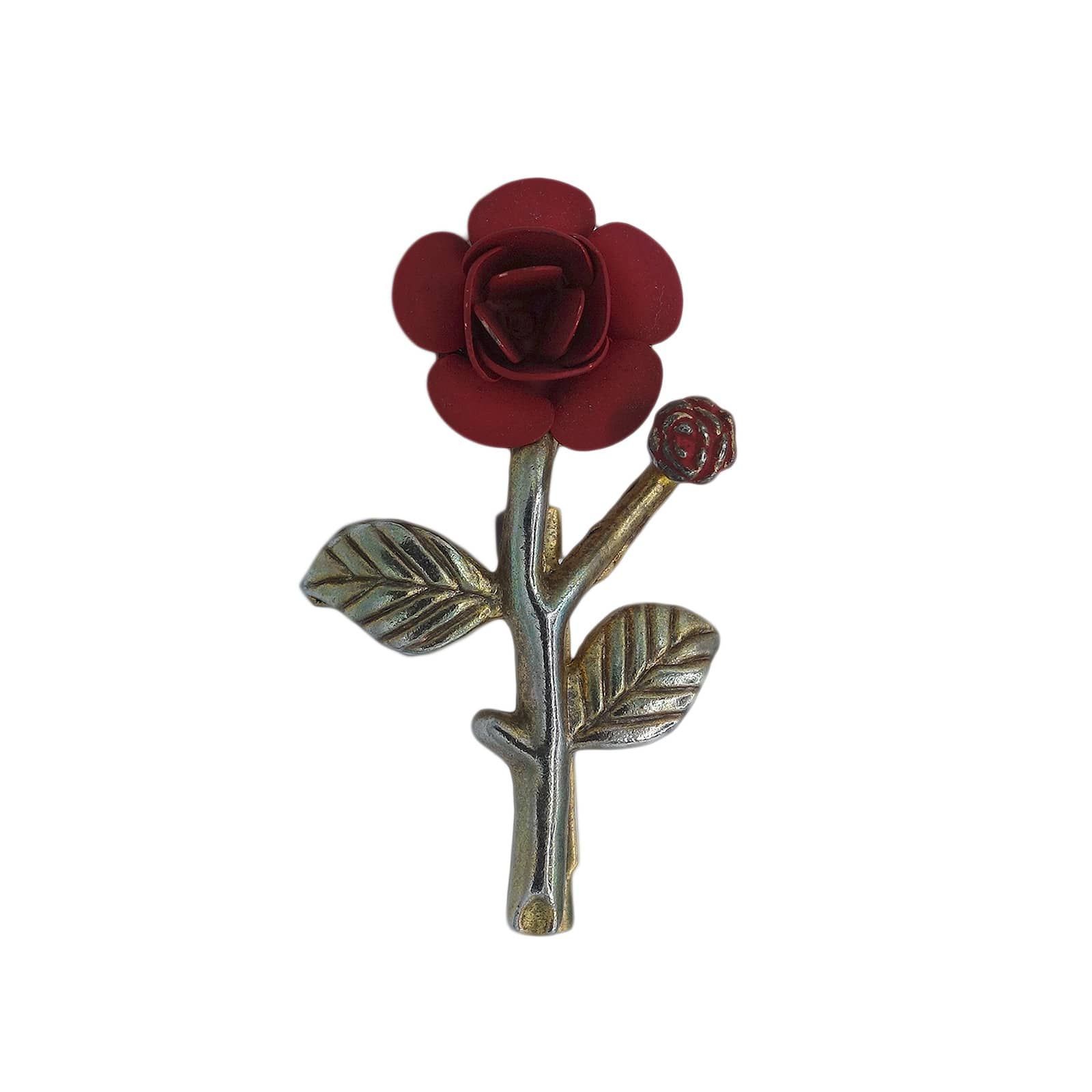 薔薇 ブローチ 花 フラワー アクセサリー ピンバッジ brooch
