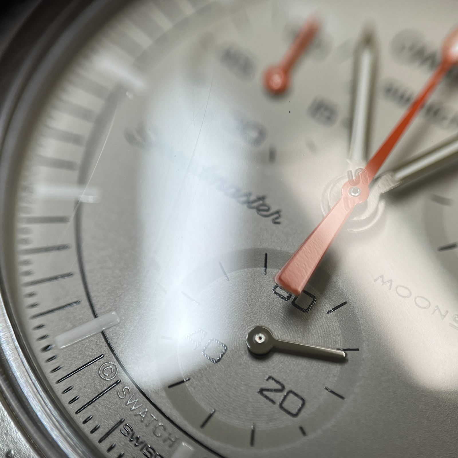 未使用品】SWATCH S033C100/MISSION TO JUPITER/腕時計