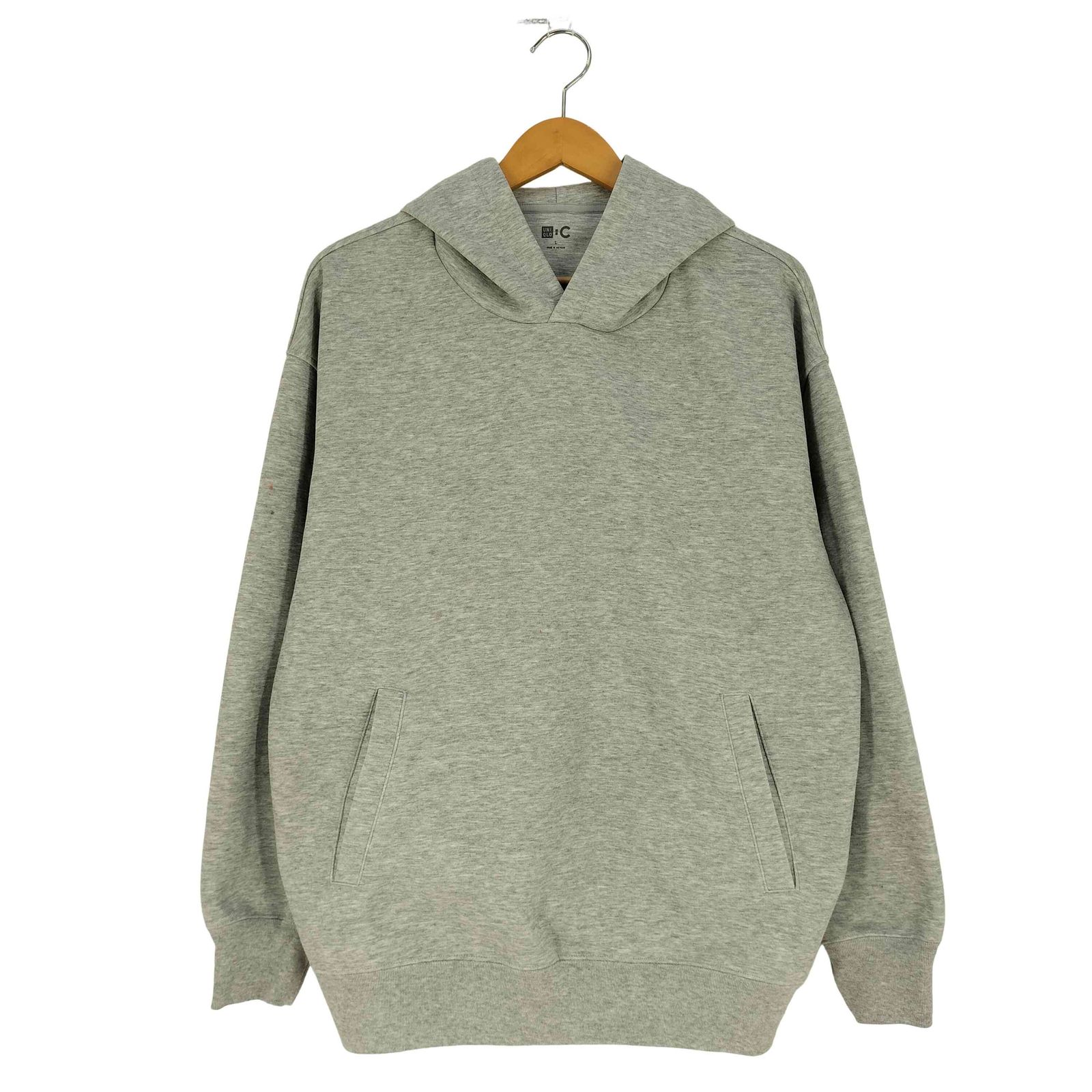 ユニクロシー UNIQLO：C スウェットオーバーサイズプルパーカ メンズ