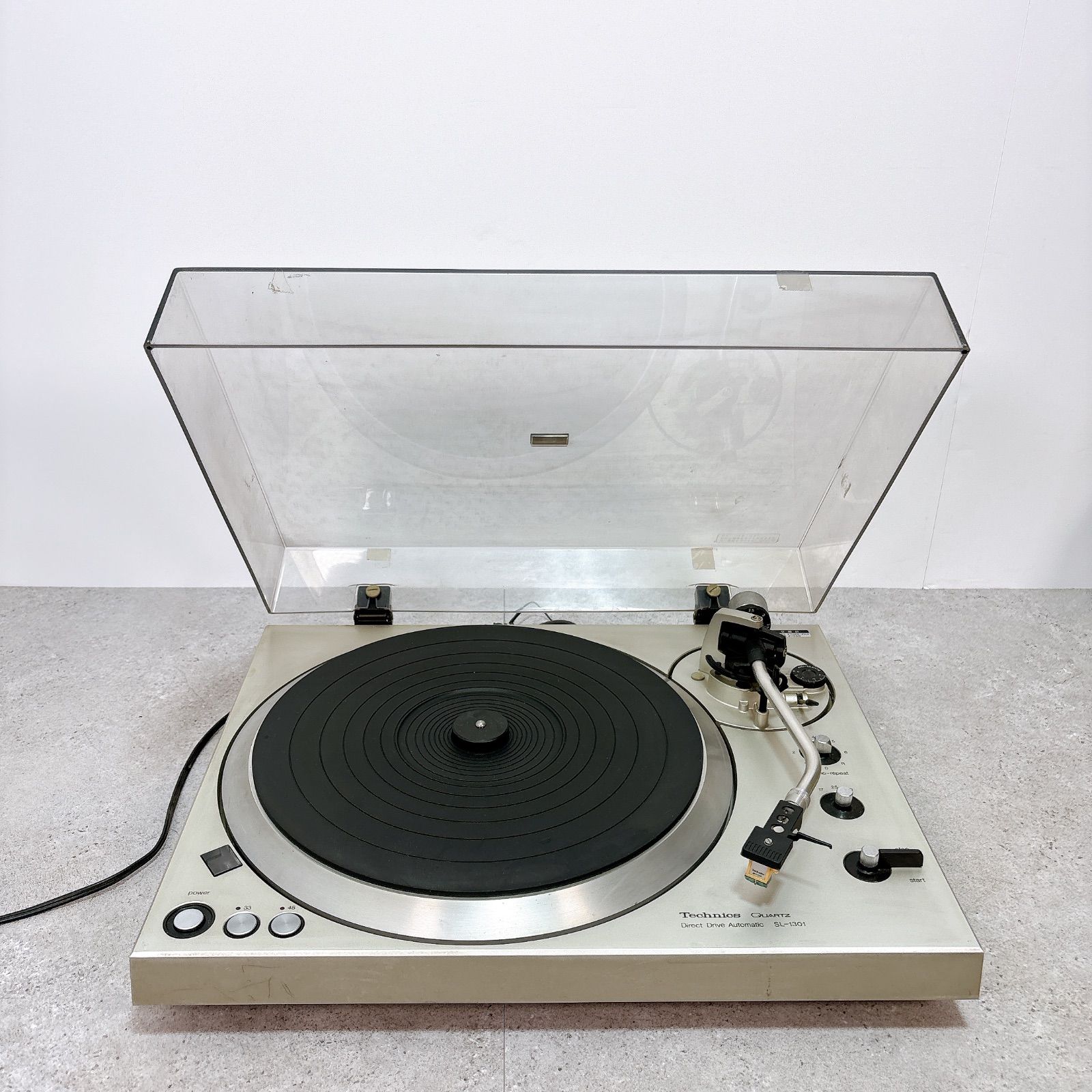 テクニクス Technics ターンテーブル SL-1301 33回転 45回転