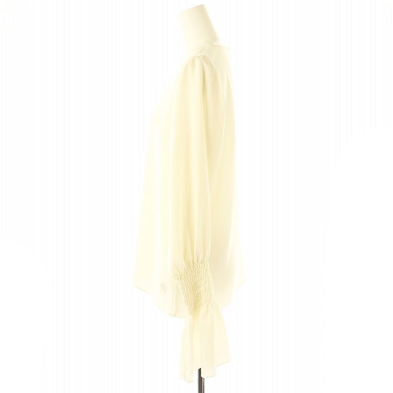 リジェール アパルトモン 23SS Shirring Blouse ブラウス Sheer Voile Shirring Blouse（シャツ／ブラウス）｜L'Appartement
