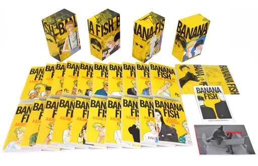 少女コミック BANANA FISH 復刻版BOX 全20巻セット 全4BOX | 吉田秋生