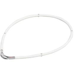 WJ35 ファイテン PHITEN RAKUWA磁気チタンネックレスS-II 130mT 磁気ネックレス ホワイト×クリア 45cm 管理医療機器