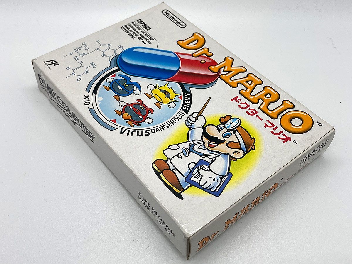 大特価市 箱・説明書付・動作確認済・送料込】Dr.MARIO ドクターマリオ パズル、迷路