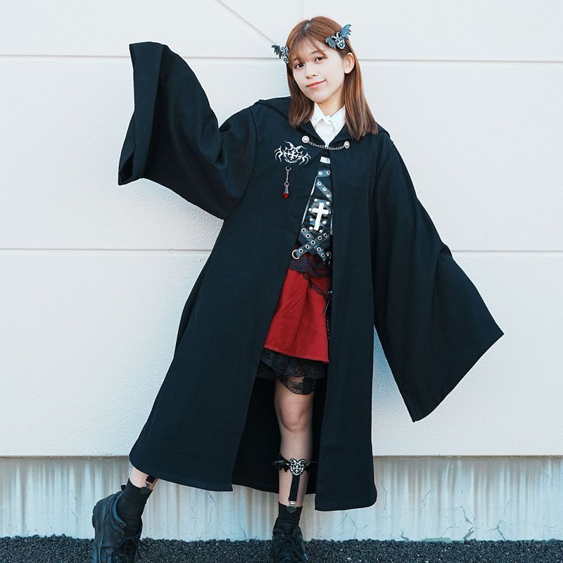 ACDC RAG エーシーディーシーラグ Vampire ローブ コート フード 原宿