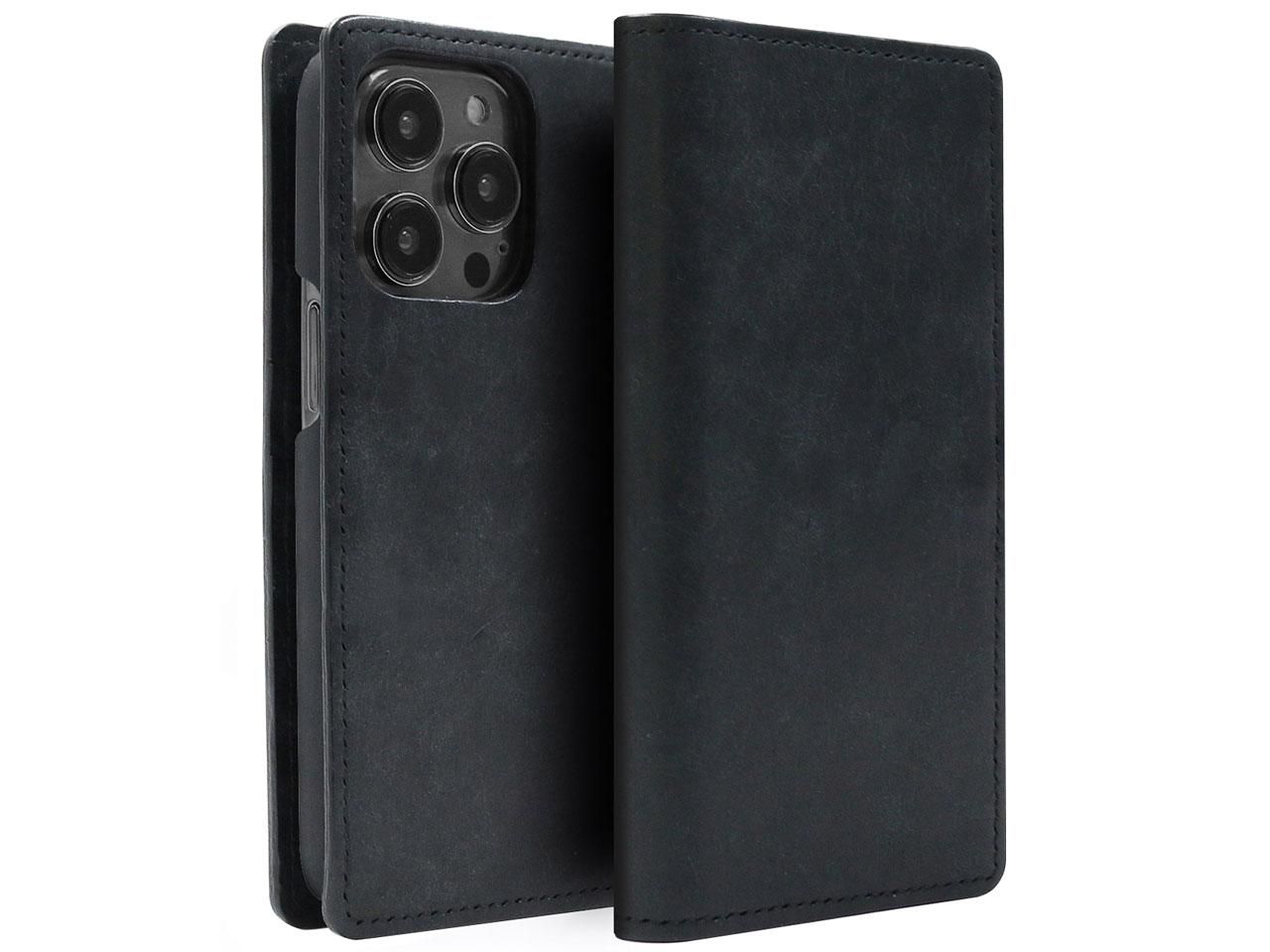 5営業日で発送 ABS24062I14PBK iPhone 2025 6.1 3眼 MARGOT イタリアンレザーダイアリーケース ブラック ABBISIGNATURE ブラック ABS