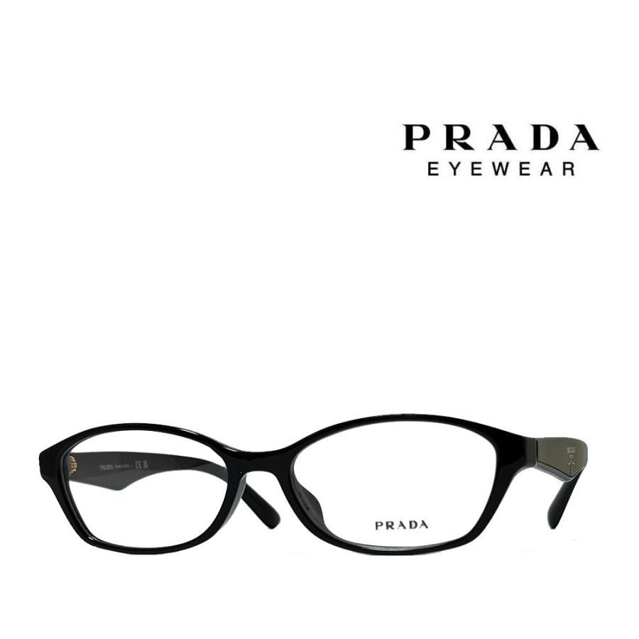 【PRADA】 プラダメガネフレームPR02SV1AB-1O1ブラックフルフィットモデル国内正規品