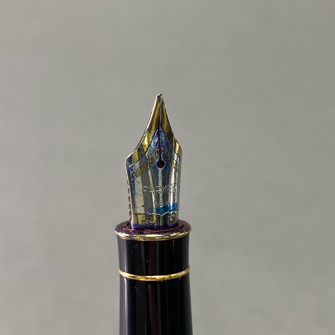 4f11 PARKER パーカー SONNET ソネット 万年筆 925 Silver ペン先18K 