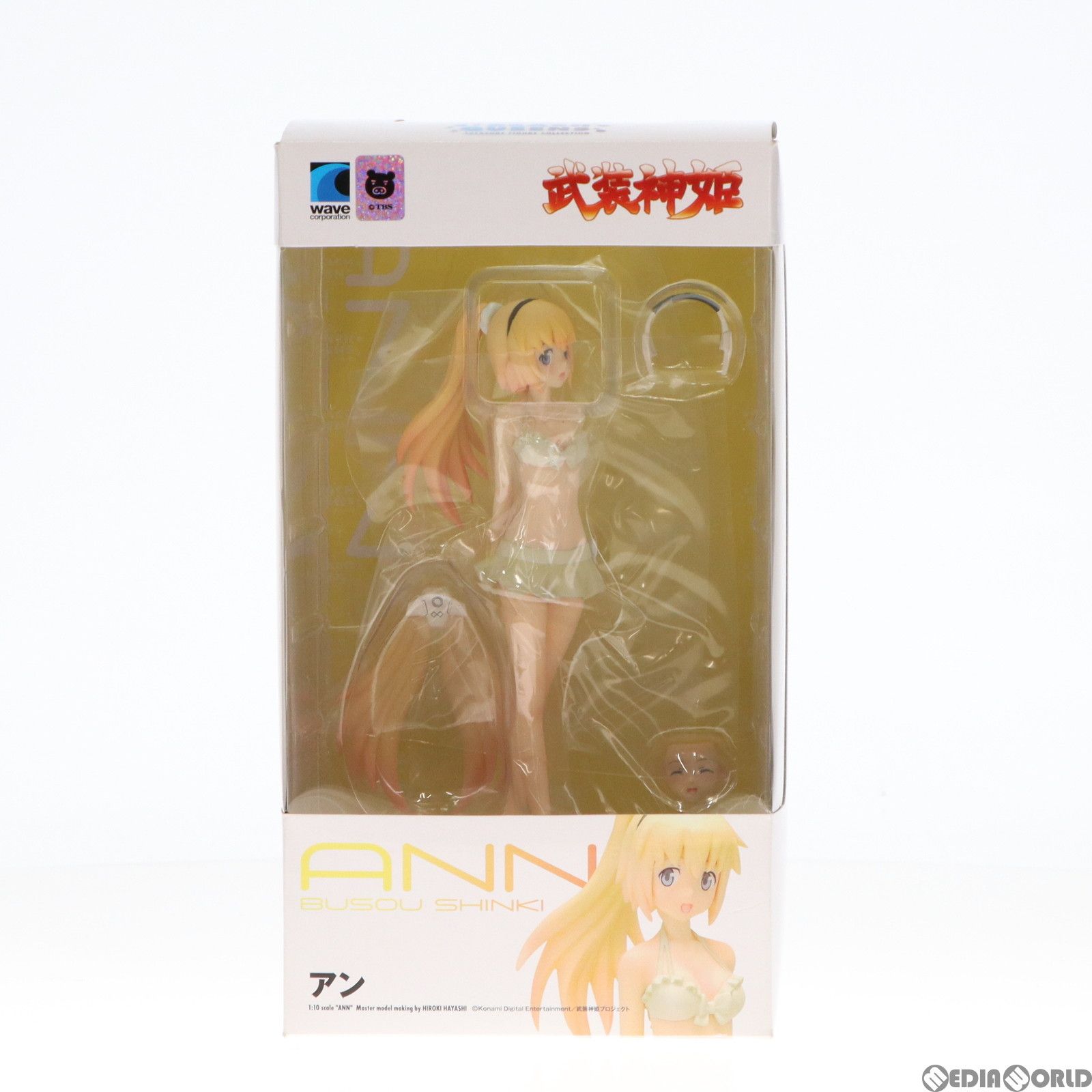 武装神姫 アン　フィギュア　wave Amazon.co.jp: 武装神姫 アン ( PVC製塗装済み完成品) : ホビー