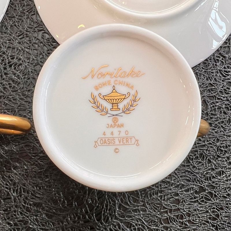 ノリタケ カップ＆ソーサー オアシスヴェール デミタス NORITAKE OASIS