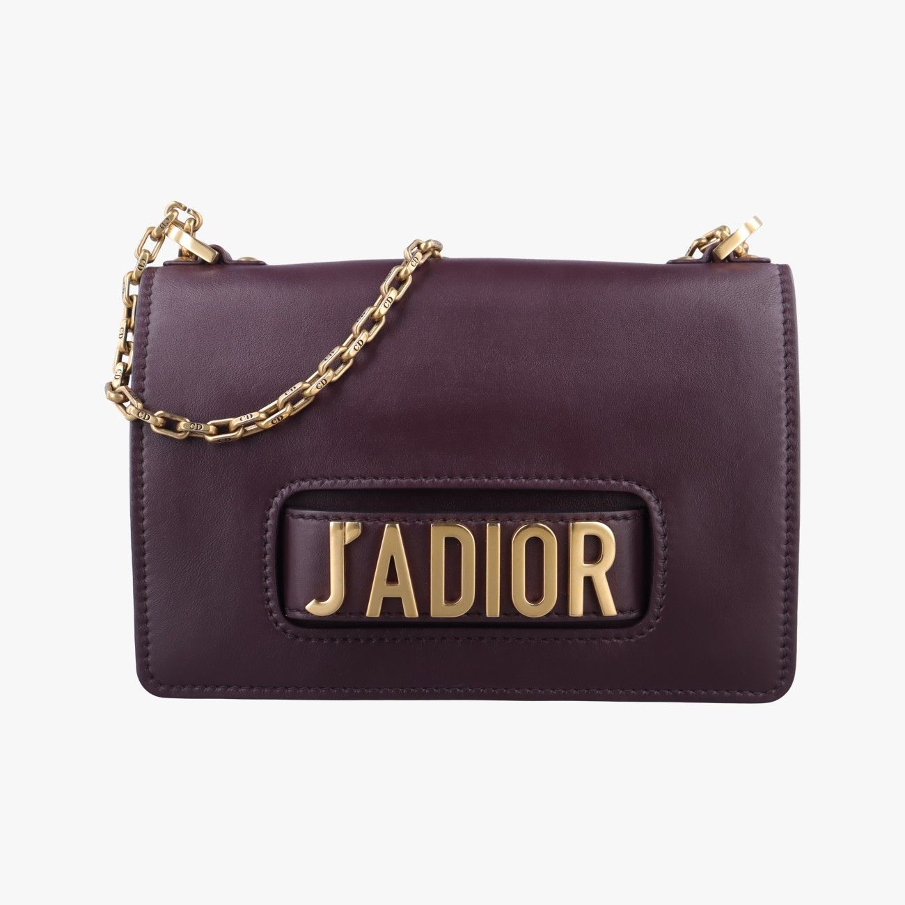 クリスチャンディオールChristian Diorジャディオールワインレッドレザー09-MA-0147