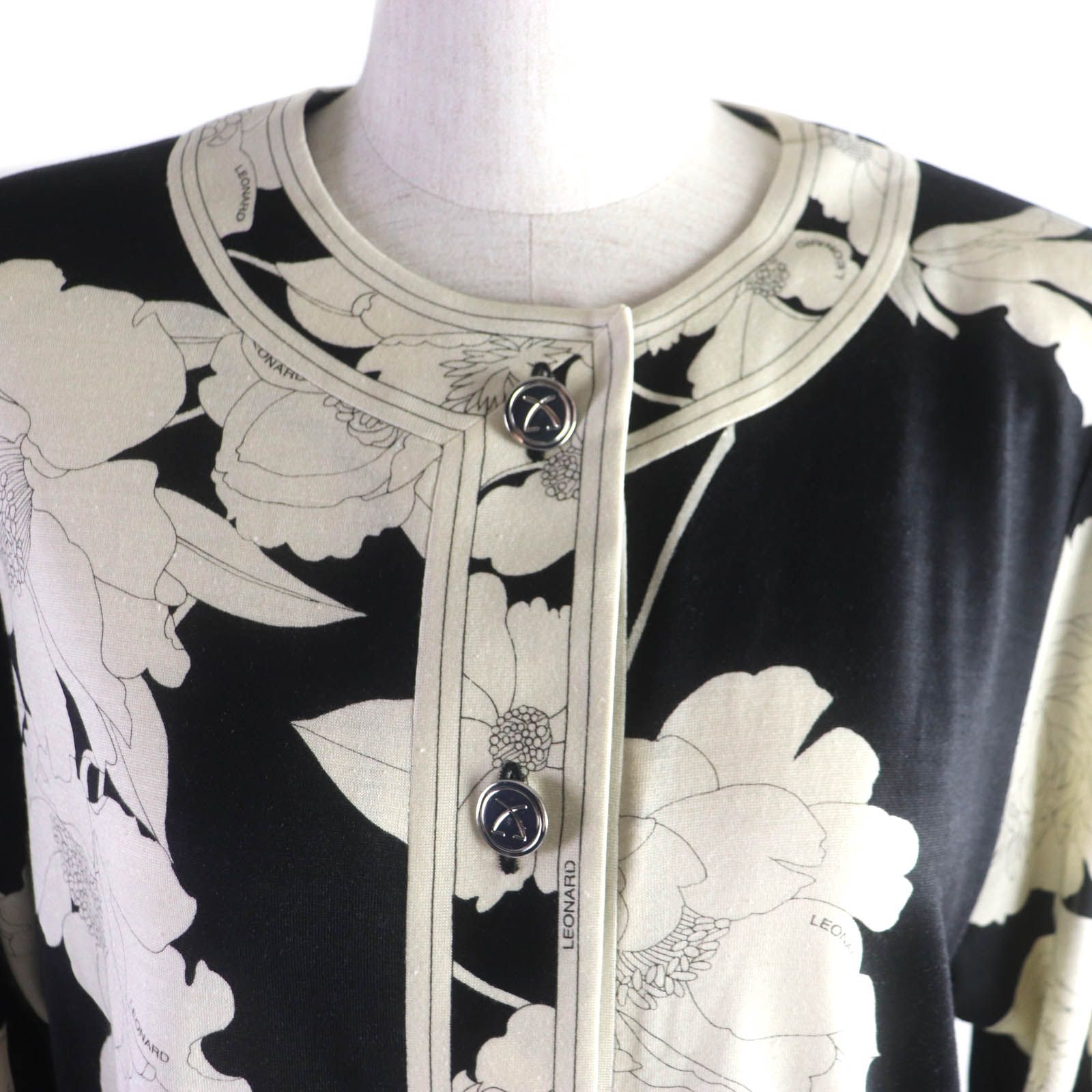 LEONARD レオナール 【極美品】 ジャケット 総柄 【公式通販】