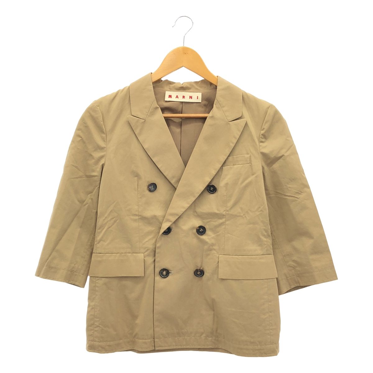 MARNI / マルニ | コットン テーラードジャケット | 38