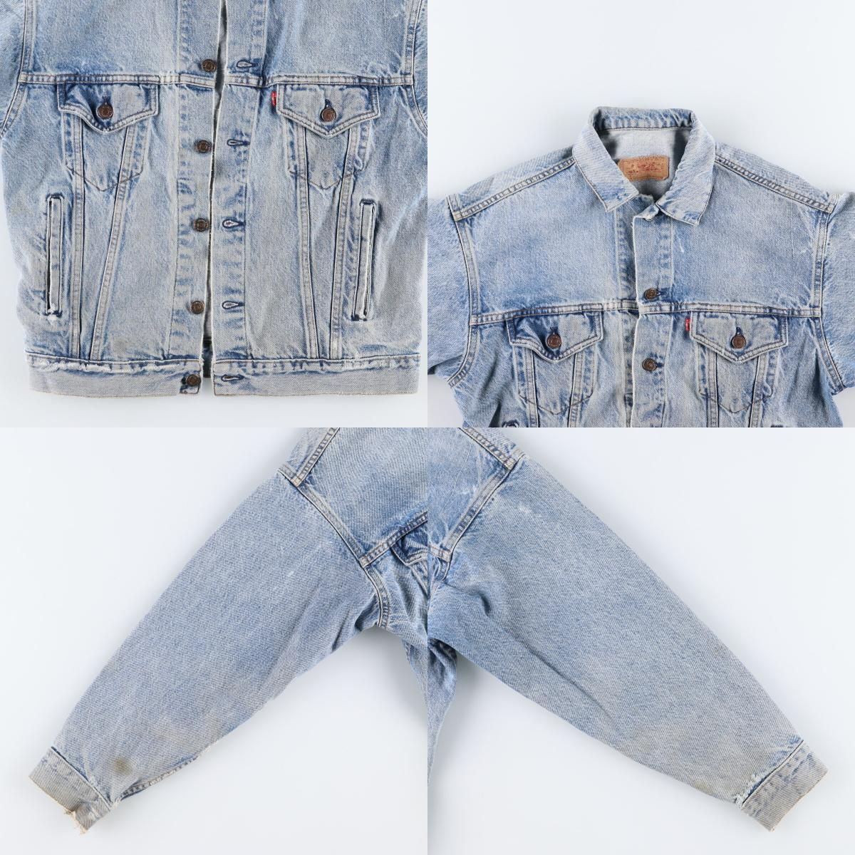 古着 90年代 リーバイス Levi's デニムジャケット Gジャン USA製