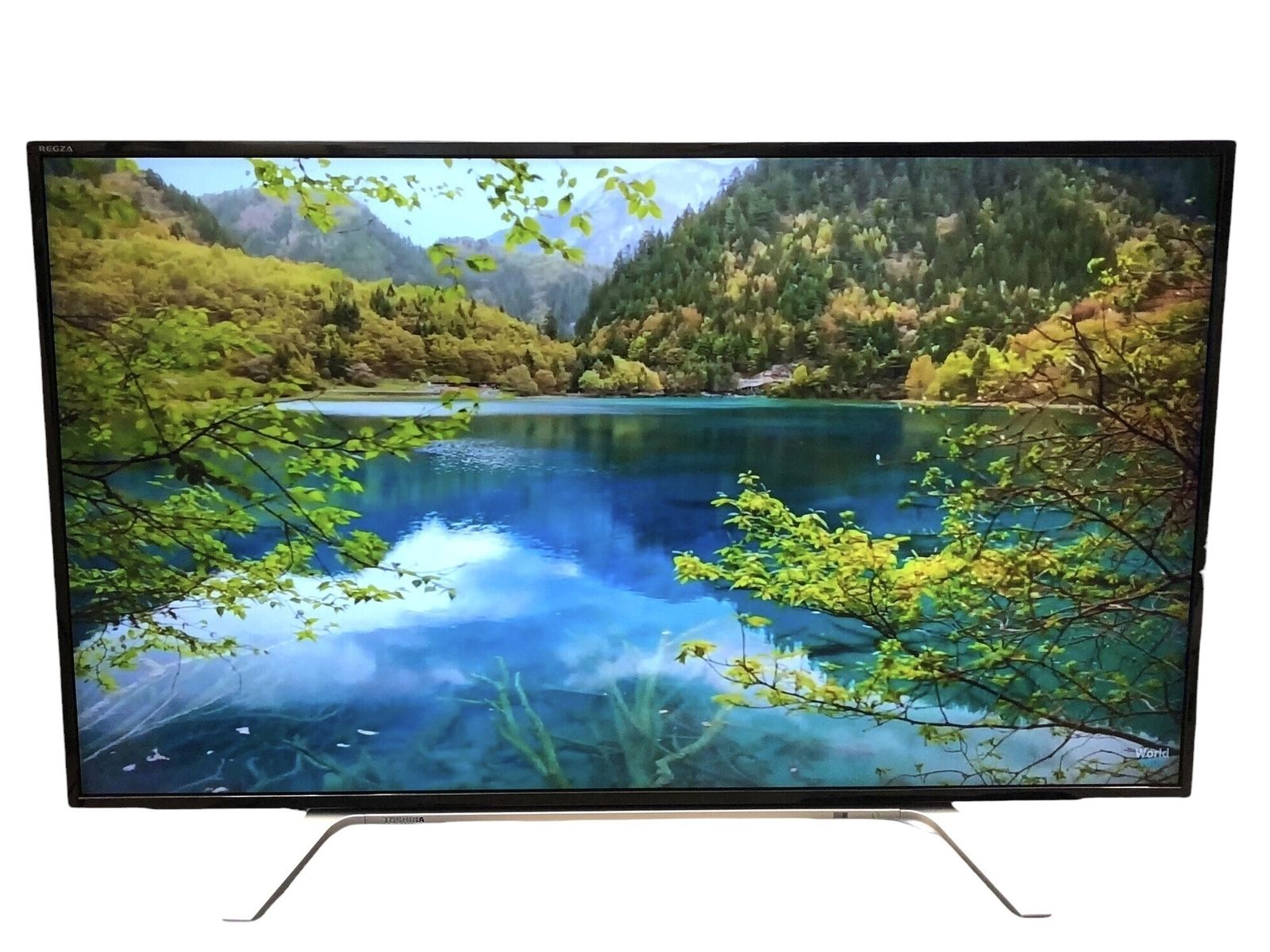 ◎東芝 REGZA 43Z700X 液晶テレビ 43V型 地上 BS CS対応 リモコン 取扱説明書付属 画面焼き付きあり