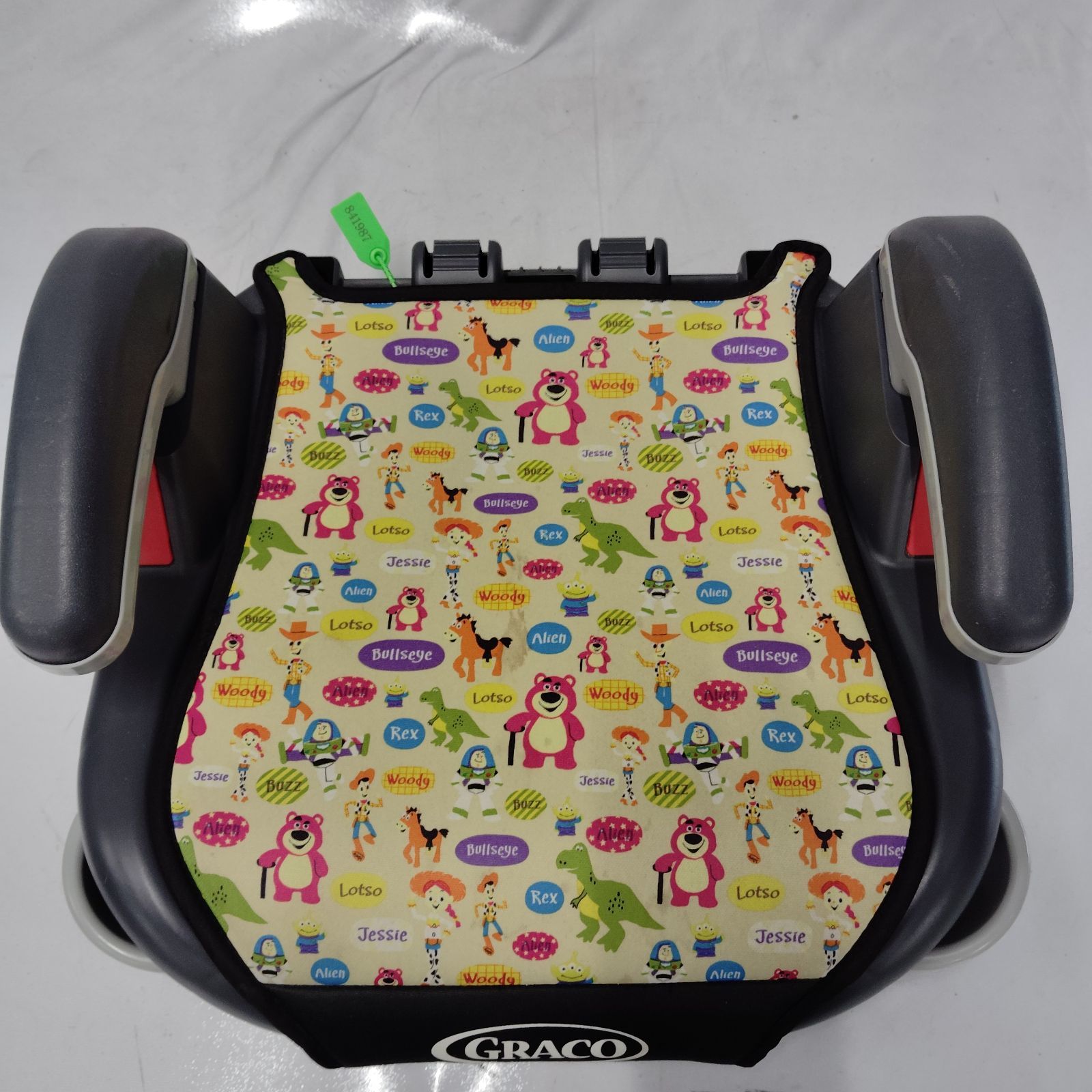 美品　Graco ジュニアシート トイストーリー 販売終了）ジュニアプラス DX(グレコ×ハローキティ限定モデル