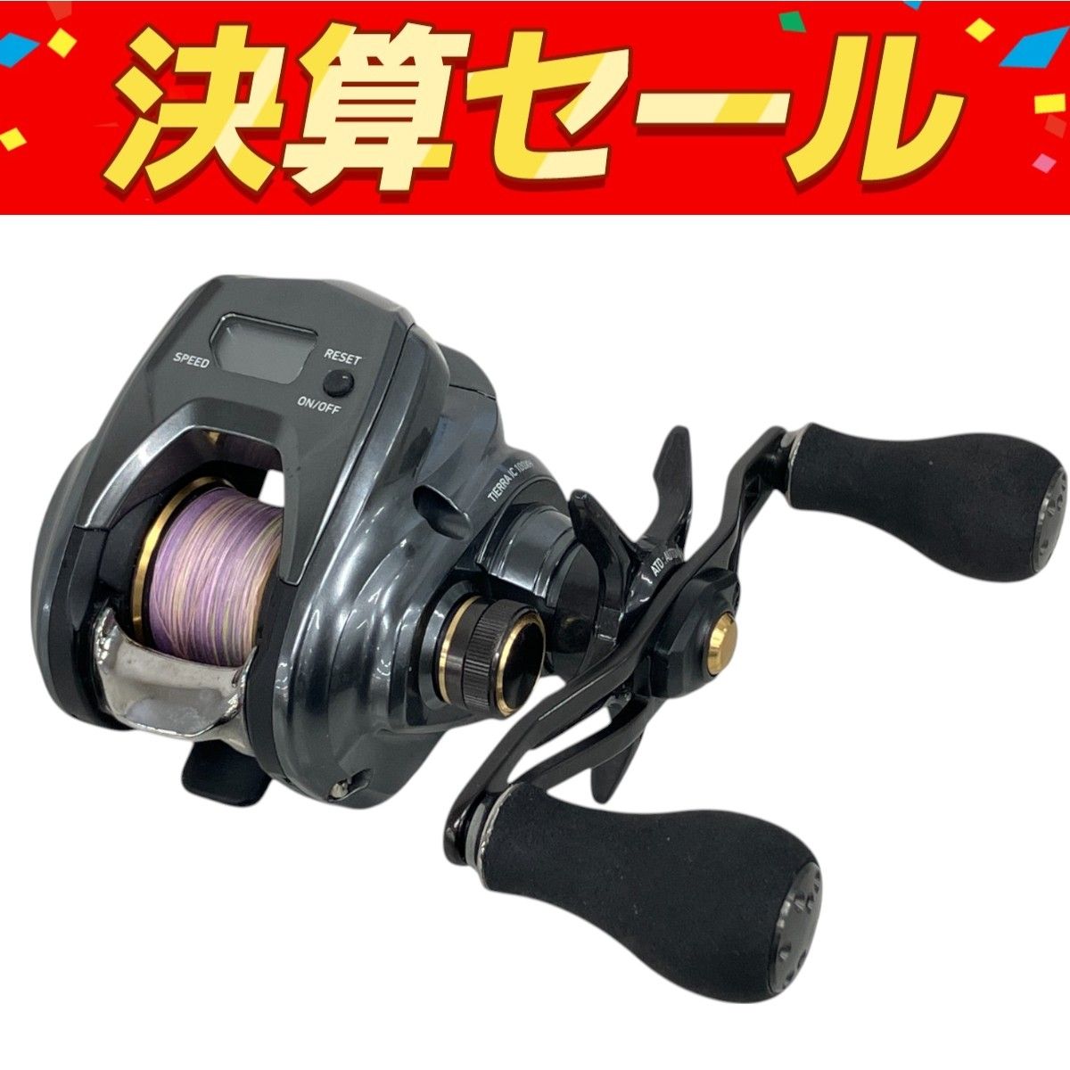 DAIWA ダイワ TIERRA IC 100XH ベイト リール 20 ティエラ 釣具