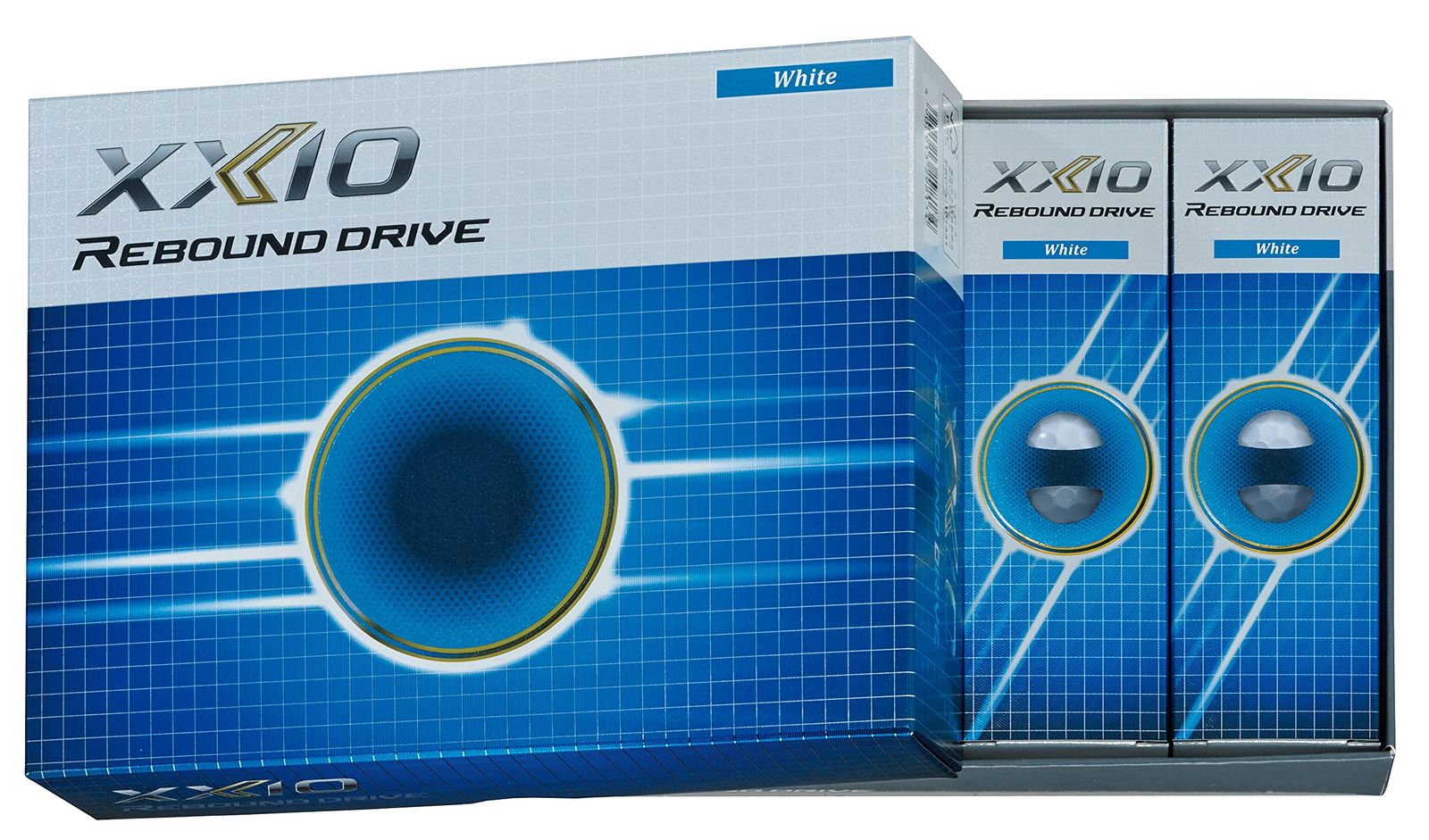 DUNLOP ダンロップ ゴルフボール XXIO REBOUND DRIVE 2021年モデル 1ダース(12個入り) ホワイト XNRDWH [ホワイト]