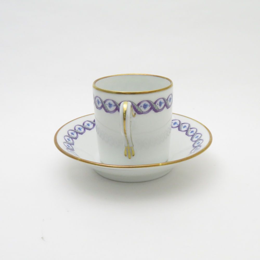 美品 Richard Ginori リチャードジノリ メダイオン デミタスカップ