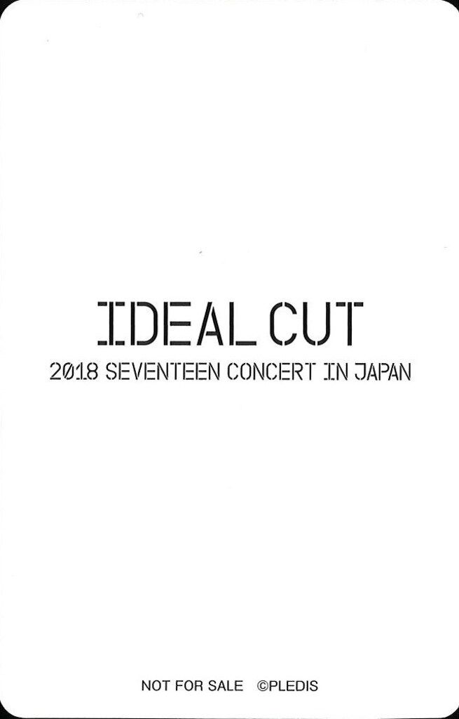 SEVENTEEN DVD/Blu-ray VERNON IDEAL CUT IN JAPAN - メルカリ