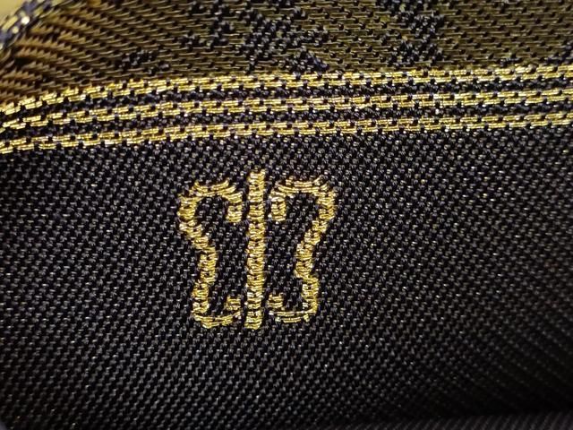 平和屋着物□極上 西陣 川島織物 六通柄 本袋帯 正倉院花文 金糸 逸品