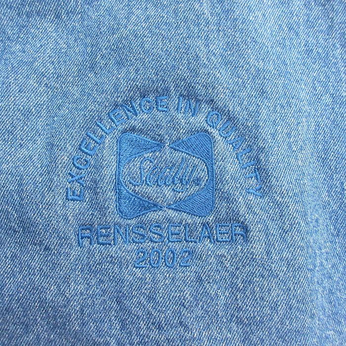 XL/古着 長袖 デニム ジャケット スタジャン メンズ 00年代 00s Sealy 大きいサイズ コットン 紺 ネイビー 25sep11 中古 アウター XL/古着 長袖 デニム ジャケット スタジャン メンズ 00s Sealy 大きい