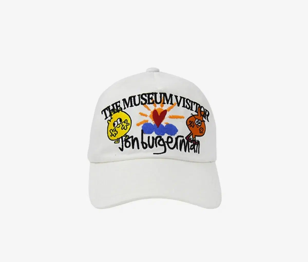 [THE MUSEUM VISITOR]★韓国人気★SMILE LOGO WASHED BALLCAP THE MUSEUM VISITOR☆韓国☆人気☆SMILE LOGO WASHED BALLCAP
