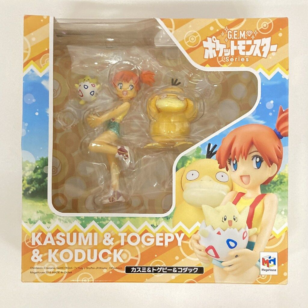 メガハウス G.E.M. ポケットモンスター カスミu0026トゲピーu0026コダック