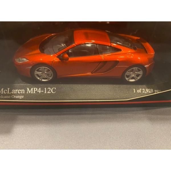 McLaren MP4-12C 2011 色 Orange metallic メーカー ミニチャンプス 1|43ミニカー マクラーレン 12C
