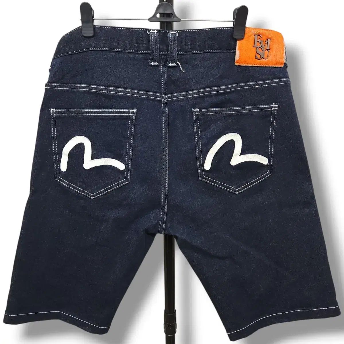 36 EVISU(エヴィス) デニム ハーフパンツ - メルカリ