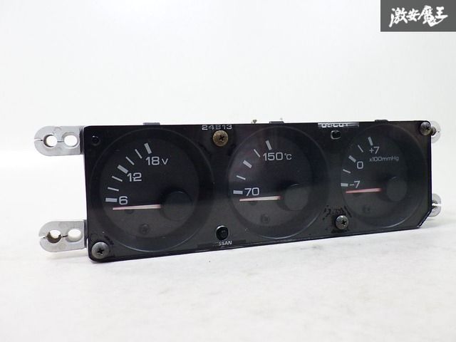 日産スカイラインGT-R R32純正3連メーター BNR32 R32GT-R 純正3連メーター