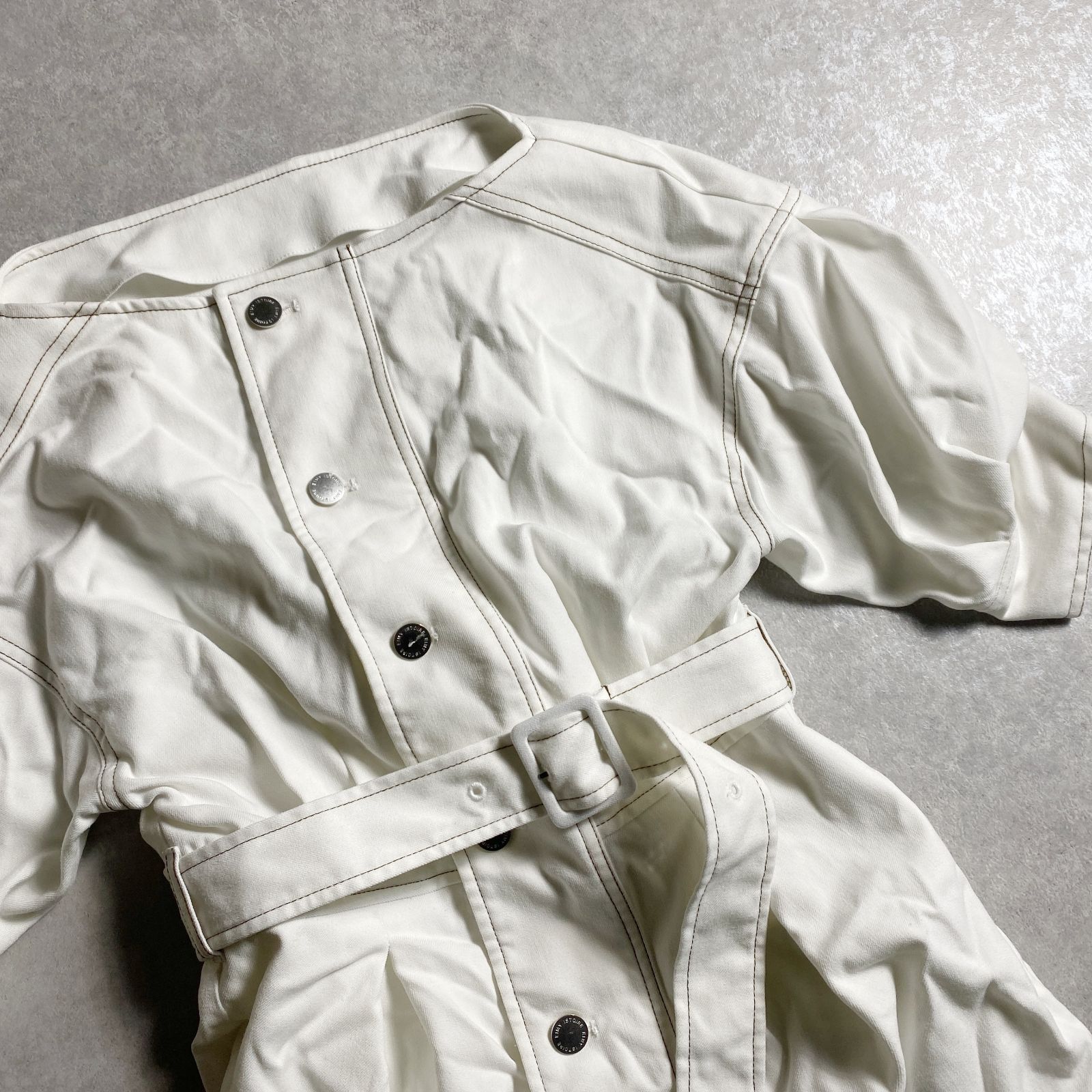 ☆定価18,700円/eimy istoire/レトロデニム ミニ ワンピース