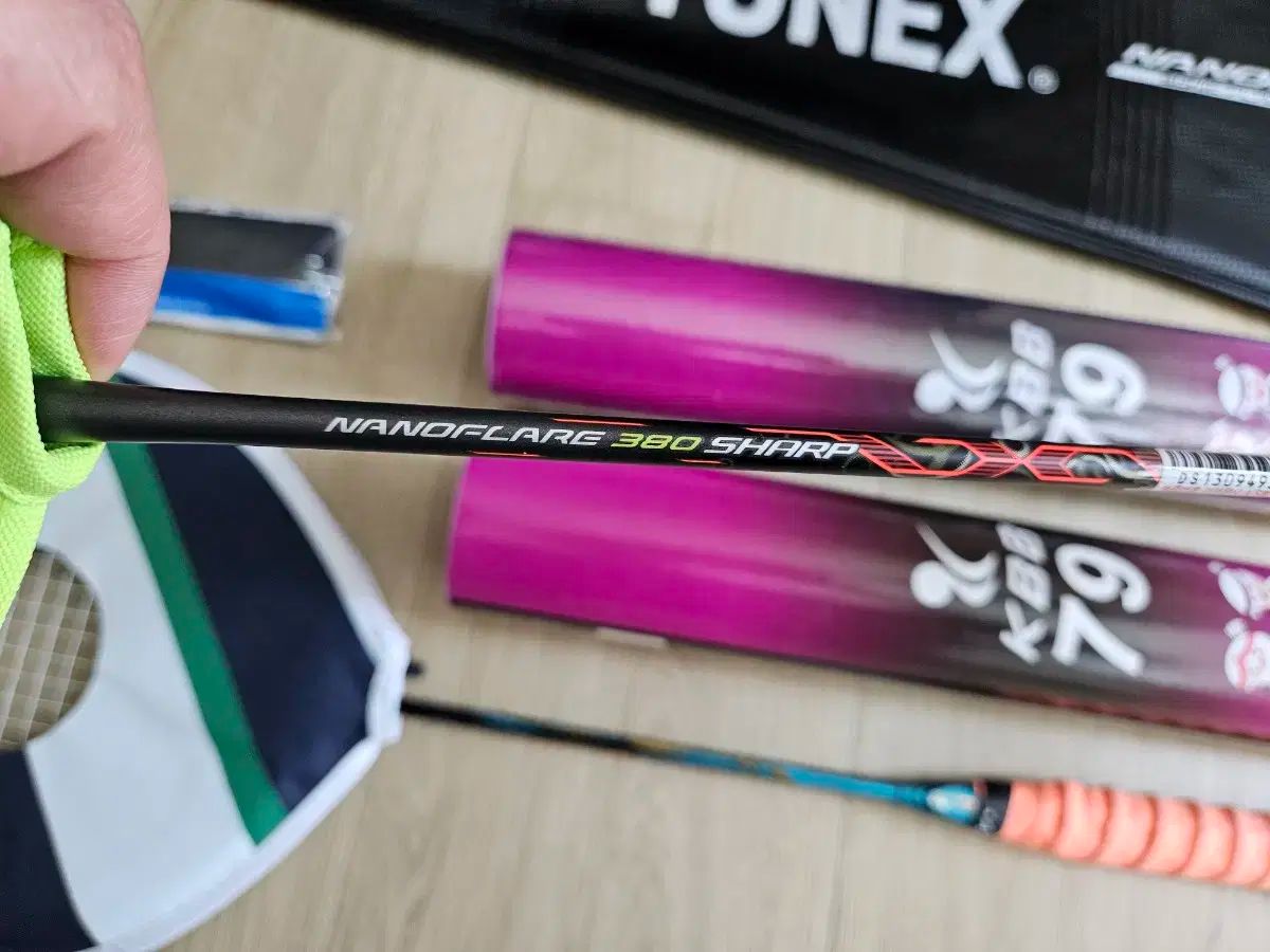 ヨネックス バドミントン用品まとめ売り バドミントンラケット 4本