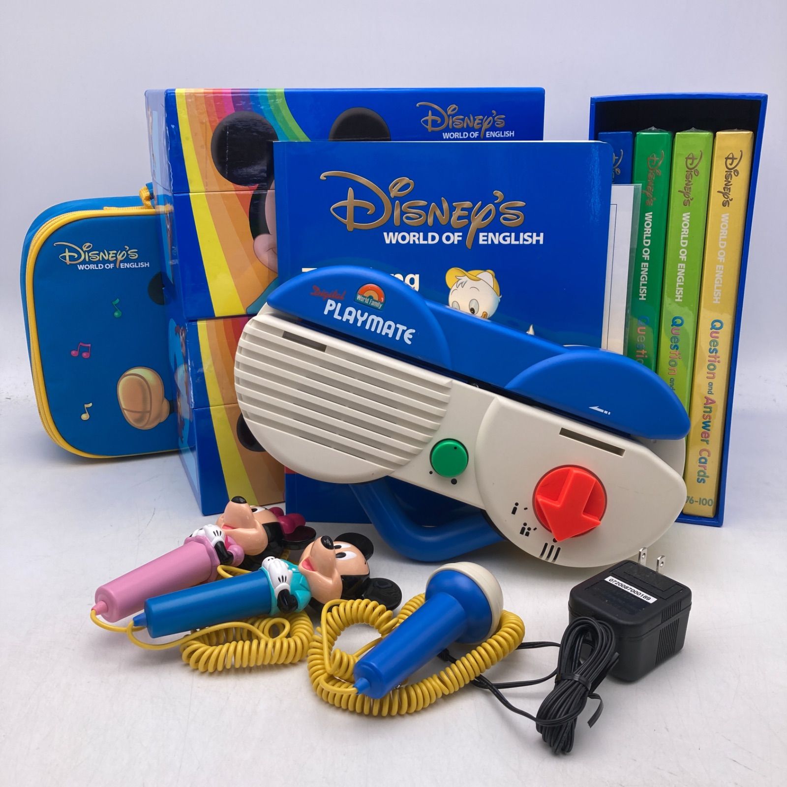 トークアロング Ｑ＆Ａカード ディズニー英語システム DWE 両面デジタル Disney ワールドファミリー 507022